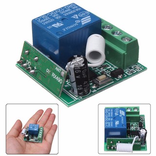 Bộ Rơ Le Điều Khiển Từ Xa Không Dây 100M 1CH DC12V AC22V RF 433MHz