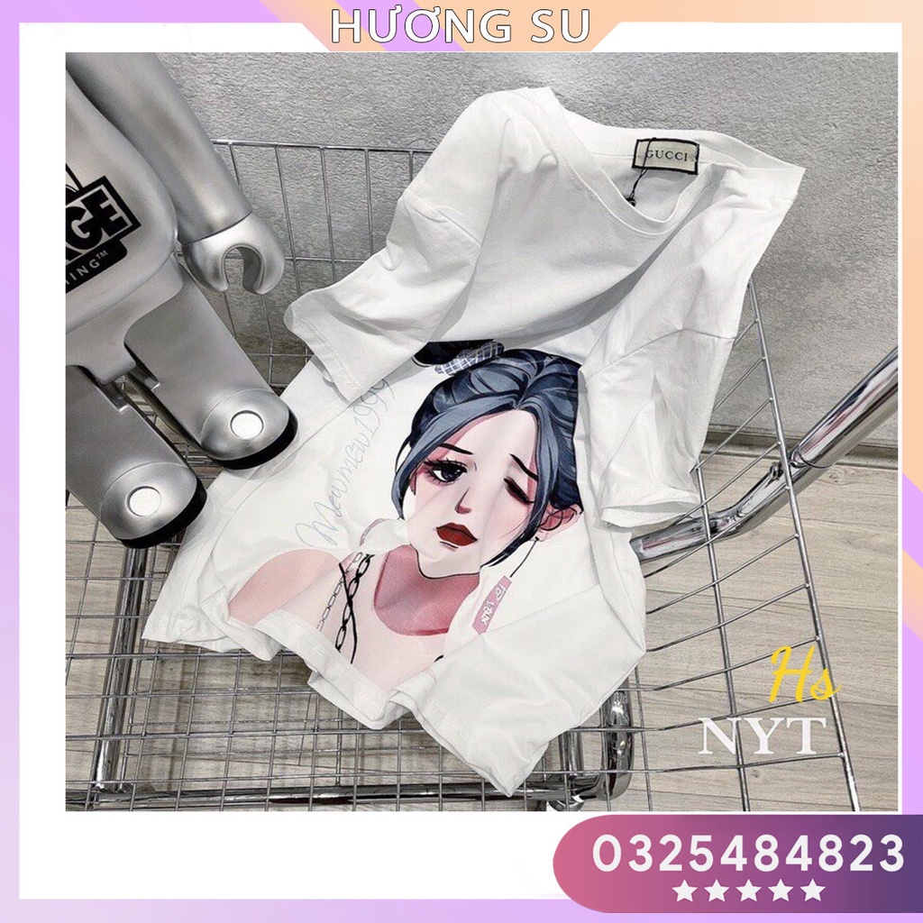 Áo cô gái búi tóc 1999-hương su