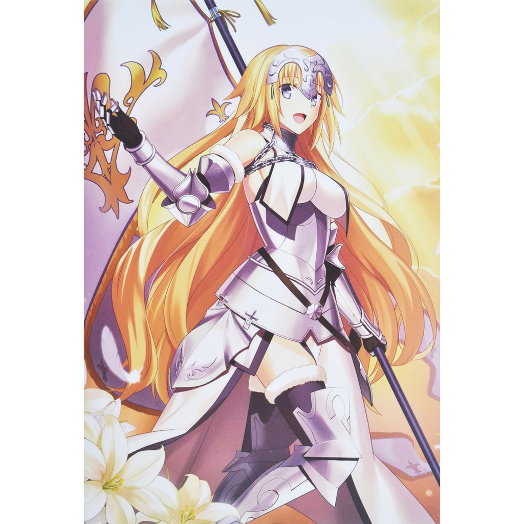 Bộ 8 tấm poster áp phích Anime 43x29cm - Fate/Grand Order Jeanne d'Arc [PKA] [KS23]