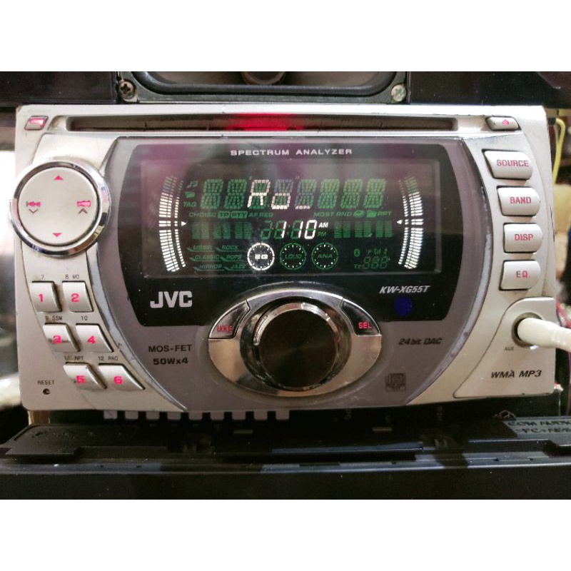 Đầu CD & radio JVC KW xg55t