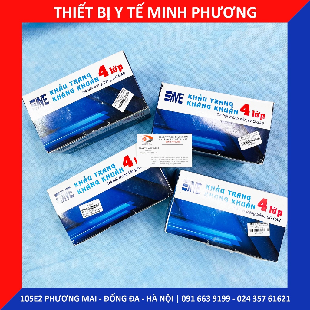 Khẩu trang y tế 3 lớp kháng khuẩn AME