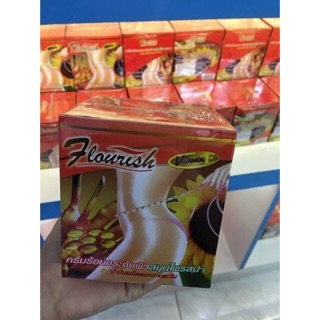 Kem Tan Mỡ Bụng Gừng Ớt Flourish Thái Lan 500ml