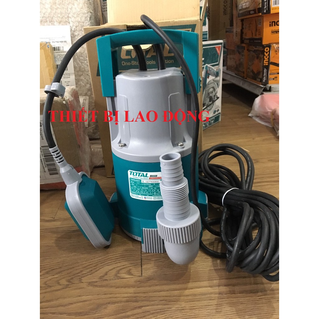 Máy bơm chìm nước sạch 400W TOTAL TWP64001