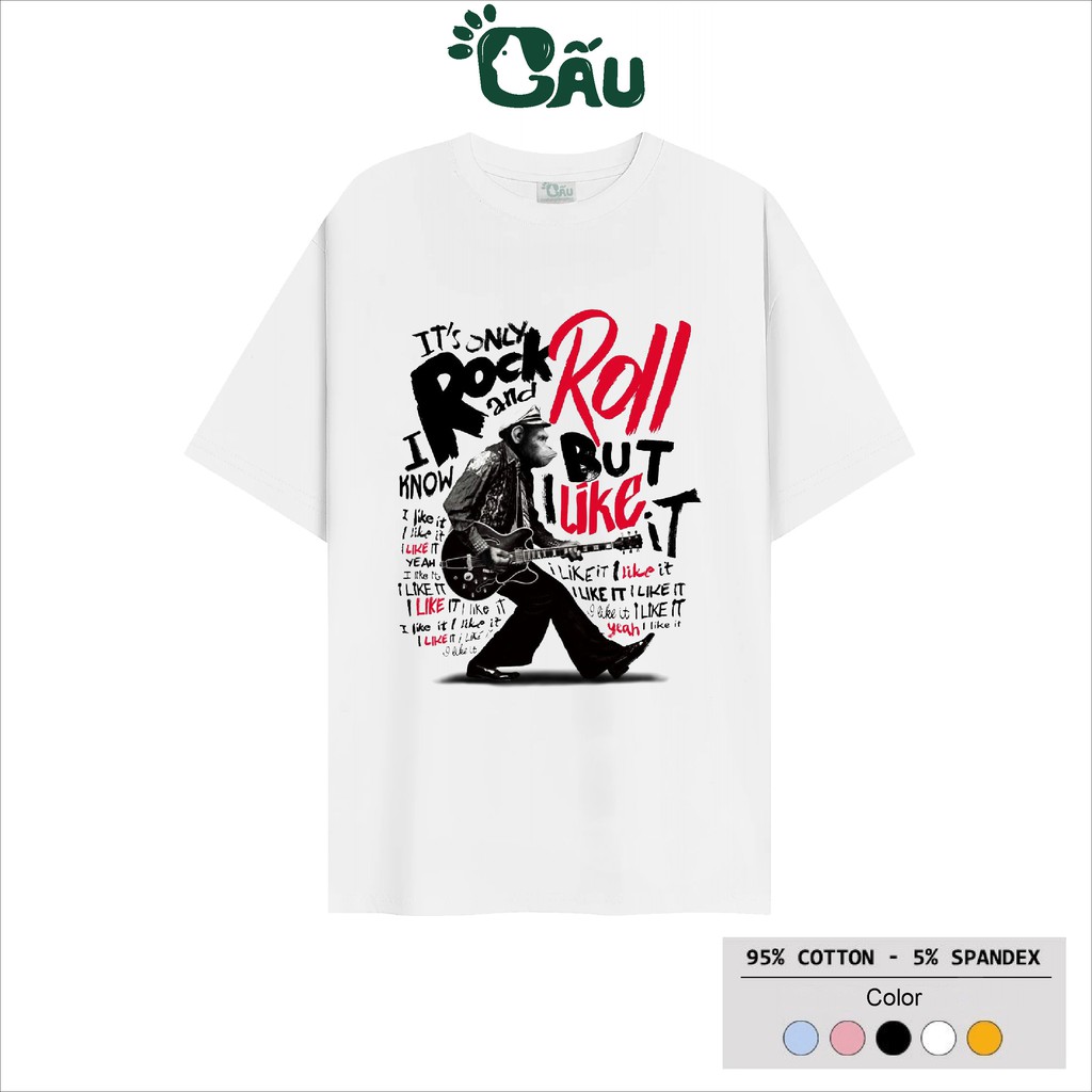 Áo thun tay lỡ Gấu 194 Unisex from rộng phong cách Ulzzang vải coton cao cấp dày dặn, co dãn - Monkey Rock