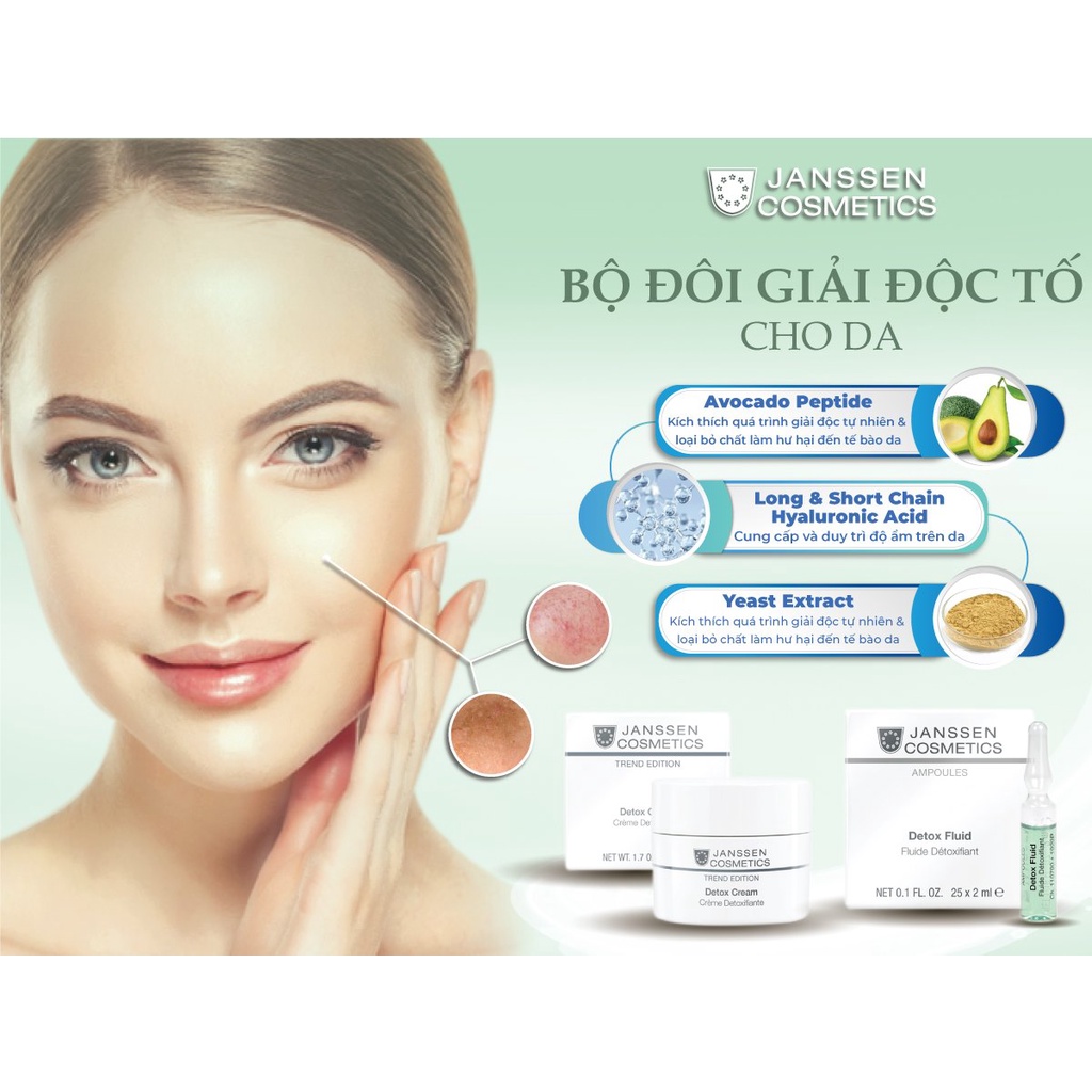 J03 - Tinh chất giải độc tố cho da - Janssen Cosmetics Detox Fluid