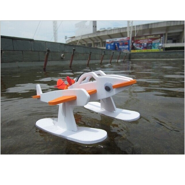 Đồ chơi trẻ em đồ chơi lắp ráp thủy phi cơ