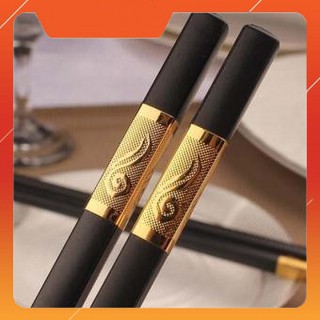 Set 10 Đôi Đũa Mạ Vàng XuấT NhậT