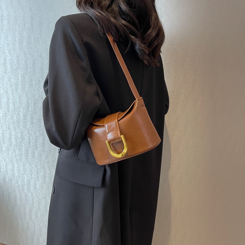 Túi Đeo JASMIN NOIR Chéo Vai Bằng Da PU Thời Trang Sành Điệu Cho Nữ