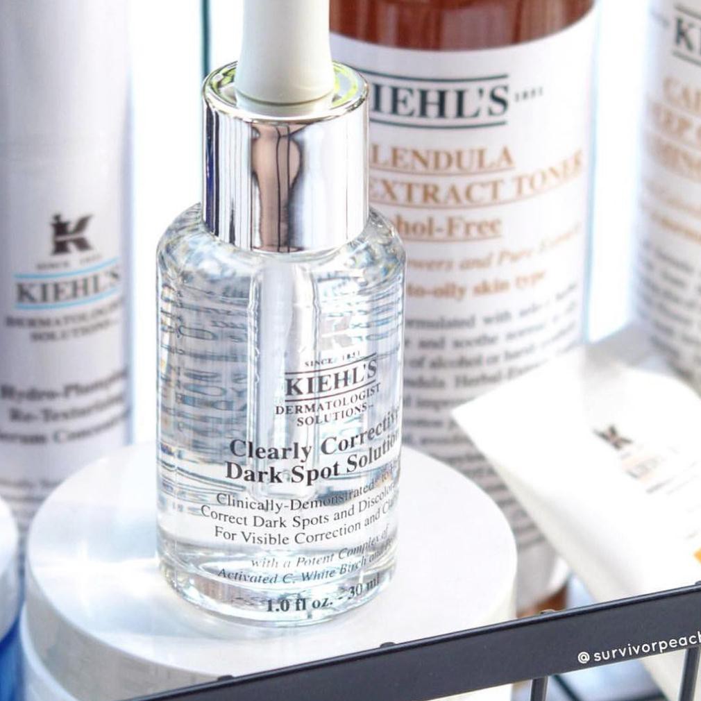 Kiehl’s Clearly Corrective Dark Spot Solution - Serum Giảm Thâm, Cho Làn Da Tươi Sáng [02 Loại Dung Tích: 30ml/50ml]