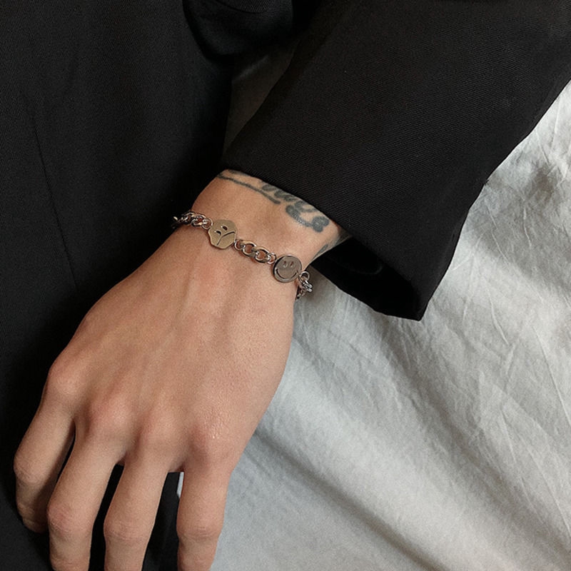 Vòng Tay Mặt Biểu Tượng Cảm Xúc 22158 Phong Cách Hàn Quốc