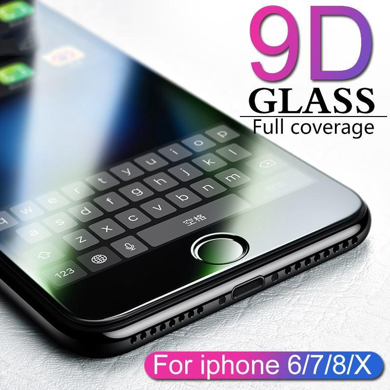 Kính cường lực 9D bảo vệ màn hình thích hợp cho IPhone 13 7 8 Plus X Xs Max XR 11 11promax 12 Pro 12promax