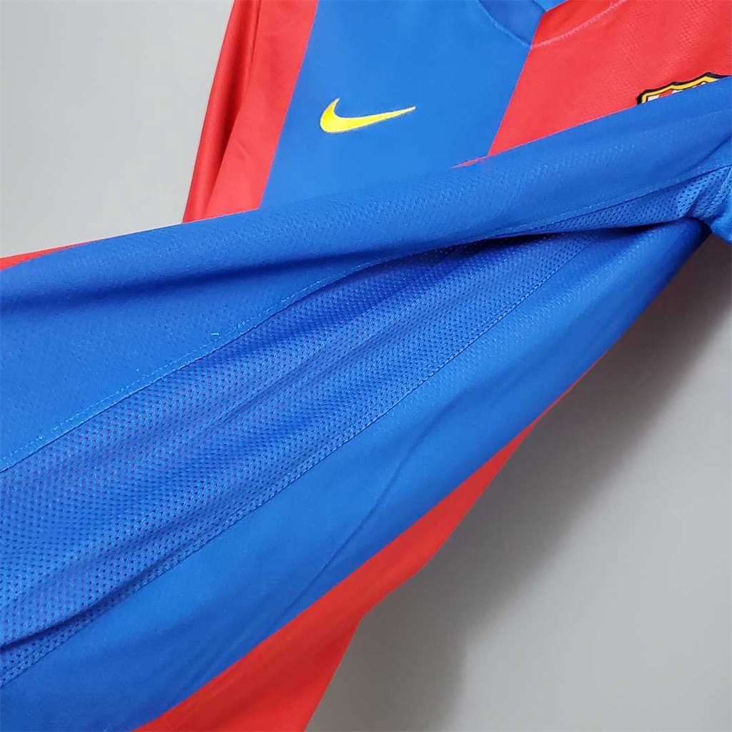 Áo Bóng Đá Đội Tuyển Barcelona 06-07 Phong Cách Retro