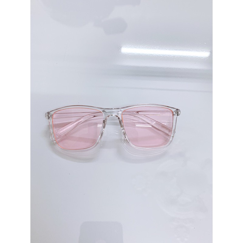 ❤️ GIÁ SỈ ❤️ Kính gọng vuông trong suốt nam nữ thời trang tuổi teen, gọng kính tây trong sành điệu