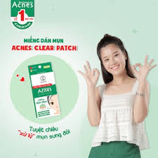 Miếng dán mụn [ CHÍNH HÃNG ] Acnes Clear Patch