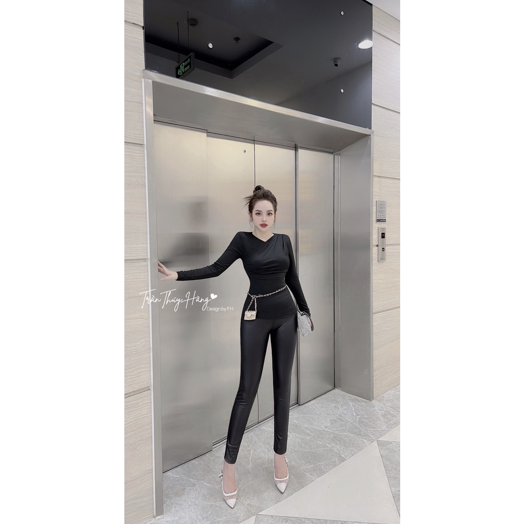 SET HOT ITEMS Áo + Quần Da Hot girl Xinh Xỉu Cao Cấp ( ẢNH THẬT ) | BigBuy360 - bigbuy360.vn