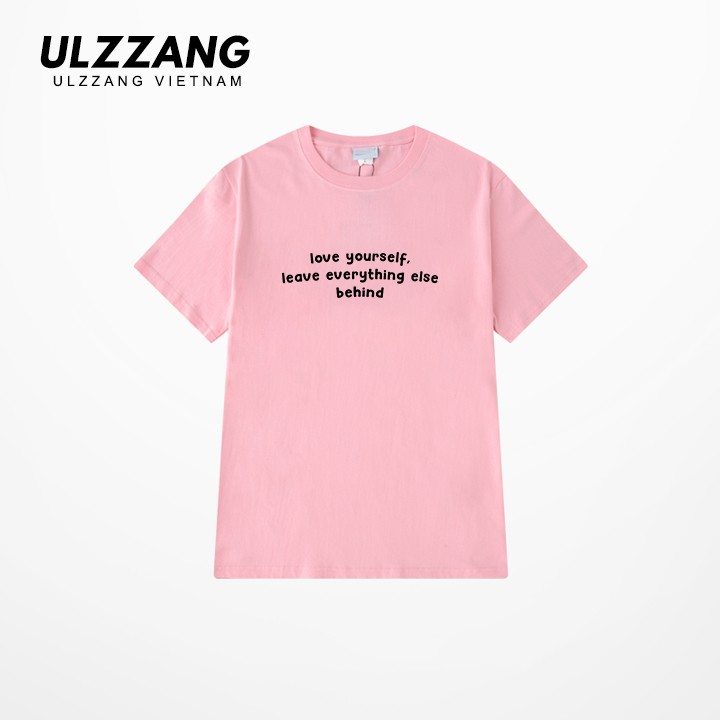 Áo thun tay lỡ ULZZANG cotton dáng unisex form rộng in hình overwhelmed | BigBuy360 - bigbuy360.vn