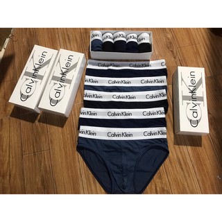 Hộp 5 Quần Sịp Nam cạp trắng cotton