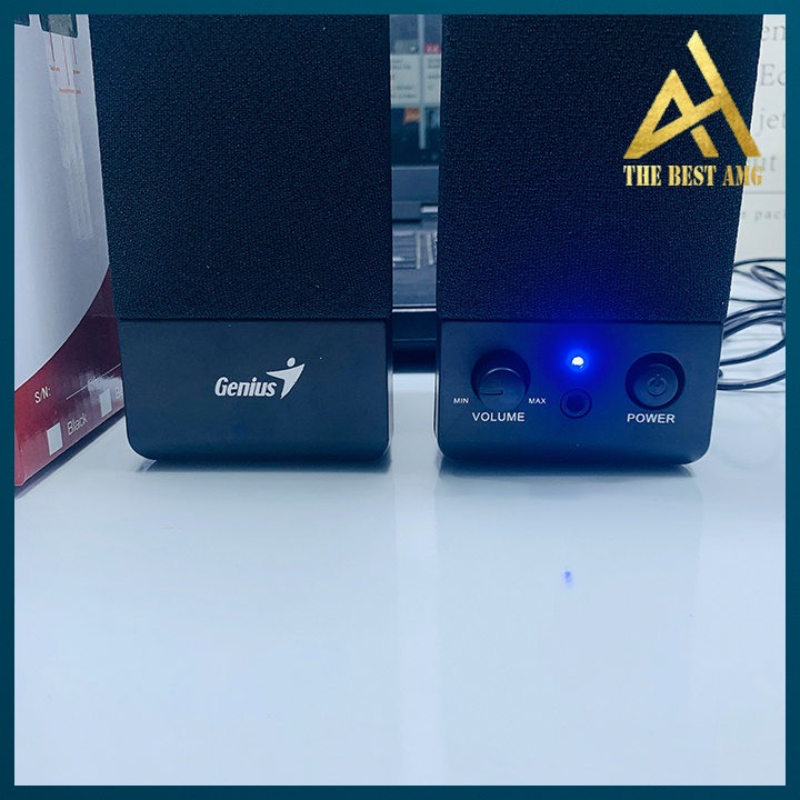 Loa Máy Vi Tính PC Laptop 2.0 GENIUS SP-S110 Loa Nghe Nhạc Để Bàn Có Dây Mini
