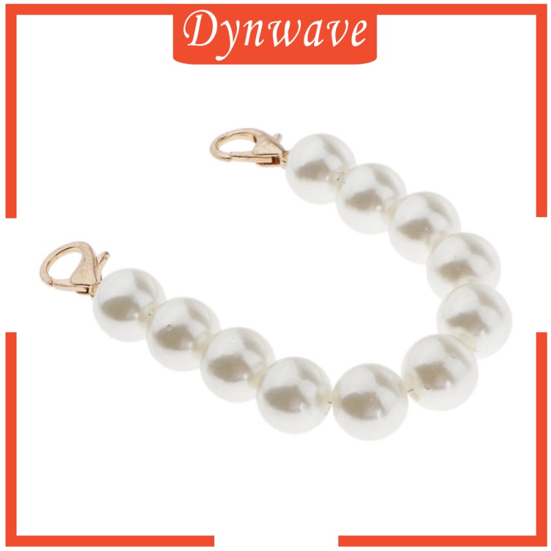 Dây Đeo Túi Xách Handmade Tay Cầm Ngắn Đính Ngọc Trai Thời Trang Sang Trọng