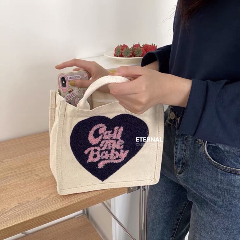 Túi Canvas style Korea