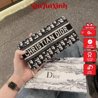 Ví Cầm Tay Di’Or QC Thêu Đẹp Spsl Fullbox Xịn Size 20 Sọc Chữ Cao Cấp, Sịn, Sang Choảnh