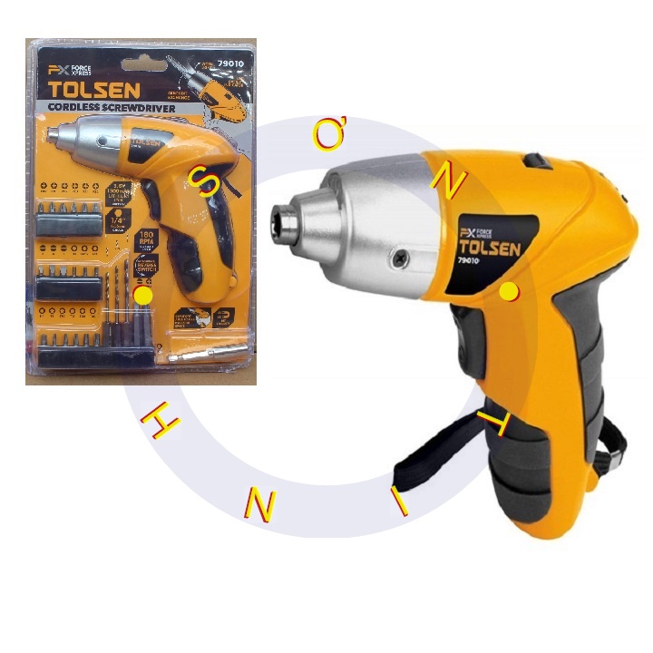 Máy siết vít dùng pin 3.6V Tolsen 79010