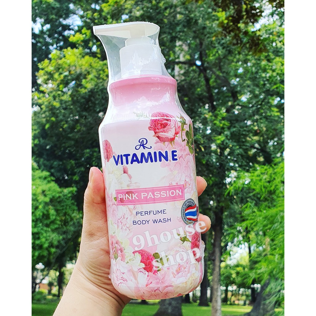 (HOA) 01 Chai Sữa Tắm Hương Nước Hoa AR Vitamin E Perfume Body Wash 400ml