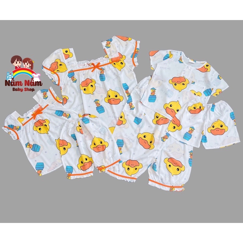 Bộ quần lửng mẹ, bé gái, bé trai nhiều màu vải lanh/tole 2 da-Bảo Sam