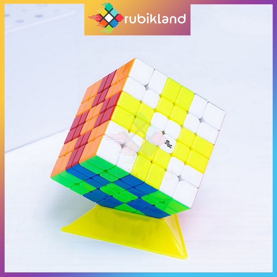 Rubik 6x6 YJ MGC 6x6 Có Nam Châm Stickerless Rubic Không Viền 6 Tầng Đồ Chơi Trí Tuệ Trẻ Em