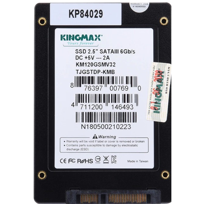 SSD 120G KINGMAX SMV32 Chính hãng