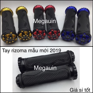 Bao tay nắm Rizoma 6 cạnh 2019 vân đá mờ cao cấp (giá 1 cặp)