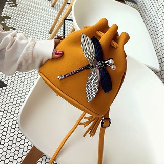 Túi Đeo Vai Chuồn Chuồn Vàng