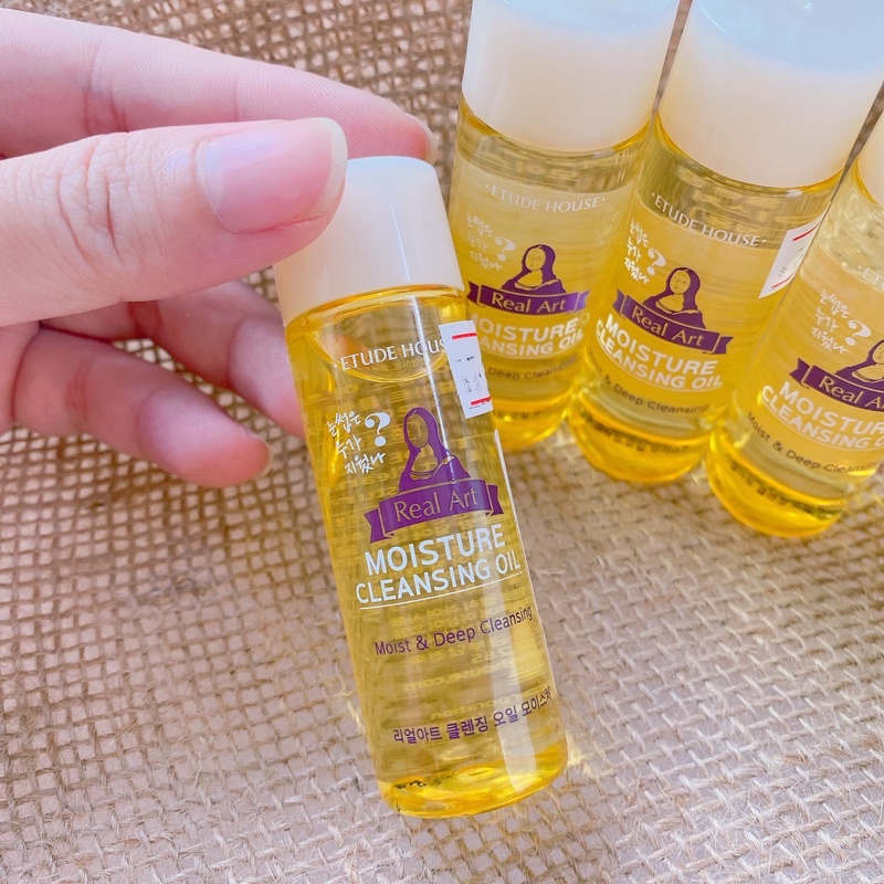 [ minisize 25ml ]  Dầu tẩy trang EtuHouse Real Art Cleansing Oil