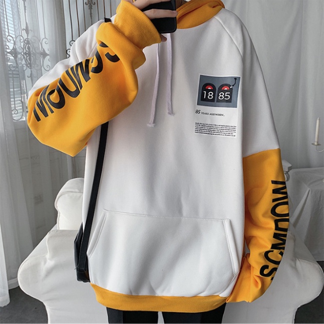 Áo Hoodie form rộng nam local brand unisex HK07 - Notiloyal