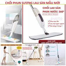 Chổi lau nhà , chà sàn thông minh có bình xịt nước tiện lợi, cần quay 360 độ tiện ích cho mọi nhà --anthudogiadung89