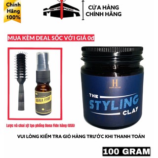 Sáp vuốt tóc the styling clay - 100g + tặng kèm deal sốc giá 0đ