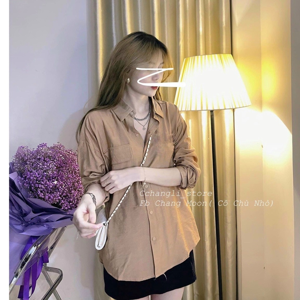 Áo sơ mi tay dài công sở đi làm , dạo phố đơn giản siêu hot phối gì cũng xinh -Thời Trang VADA (NĐ99) | BigBuy360 - bigbuy360.vn