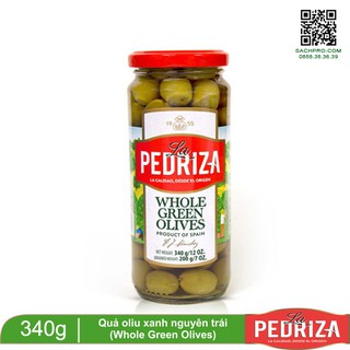 LA PEDRIZA - QUẢ OLIU XANH NGUYÊN TRÁI 340G