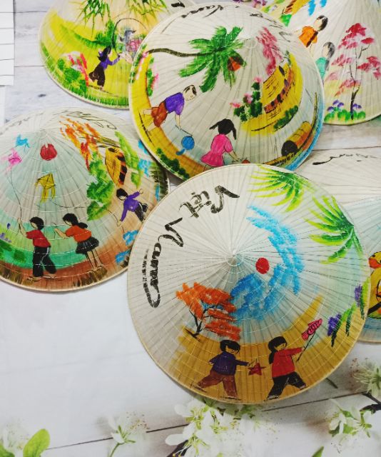 Nón lá vẻ dể thương cho bé