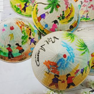 Nón lá vẻ dể thương cho bé