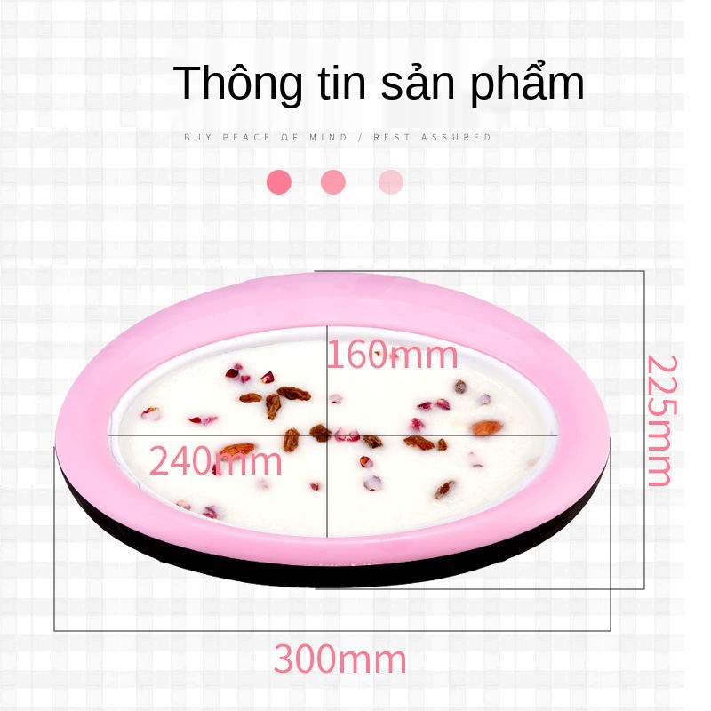 Summer Cooling Sand Ice Máy gia đình sinh tố không cắm điện làm đá bào chiên mini