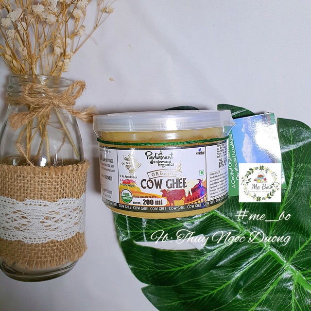 [PARLIAMENT] BƠ GHEE HỮU CƠ ẤN ĐỘ 200g | BigBuy360 - bigbuy360.vn