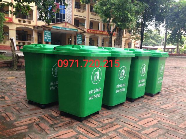 Thùng rác công nghiệp 60 lít tại Thanh Hóa