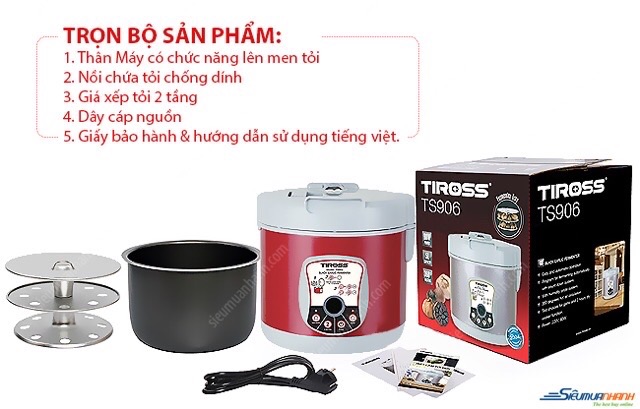 Máy làm tỏi đen Tiross 906