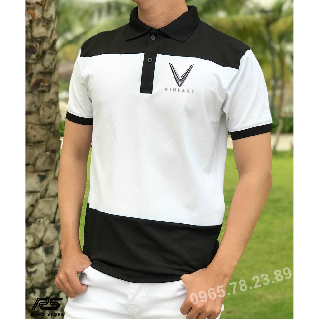 Áo phối polo cao cấp Vinfast Chính Hãng - sang trọng, cotton thoáng mát, không xù lông