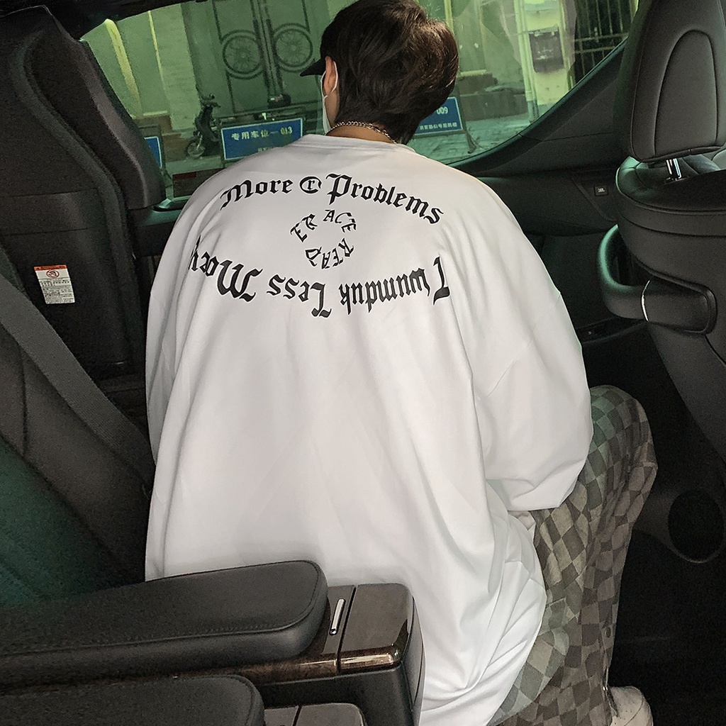 Áo Thun Nam Dài Tay Cổ Tròn Thời Trang Hàn