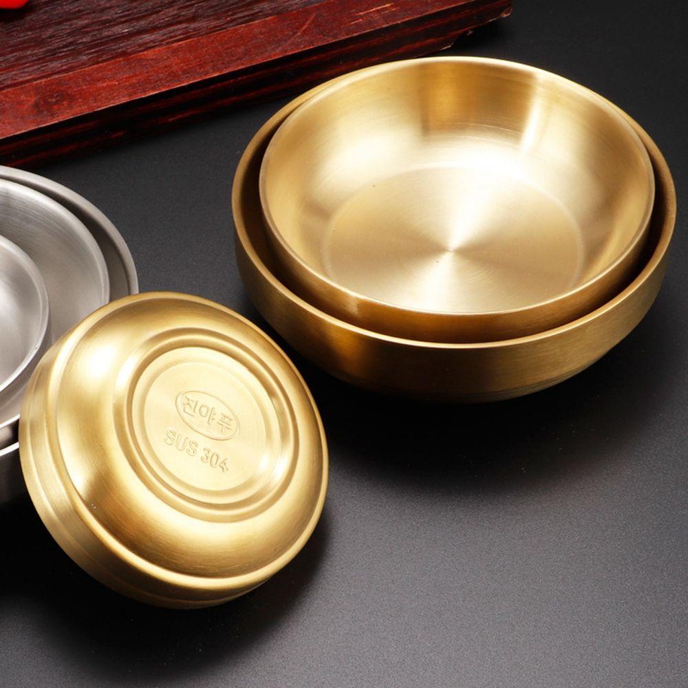 Shanrong Tô Đựng Thức Ăn Hai Lớp Cách Nhiệt Bằng Thép Không Gỉ 304 Phong Cách Hàn Quốc