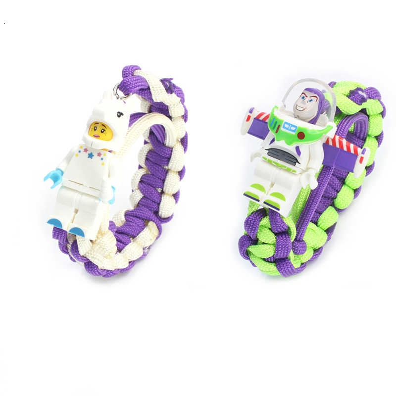 [Giao Hàng Miễn Phí] Vòng Tay Bện Dây Họa Tiết Hoạt Hình Dễ Thương Cho Cặp Đôi 2224