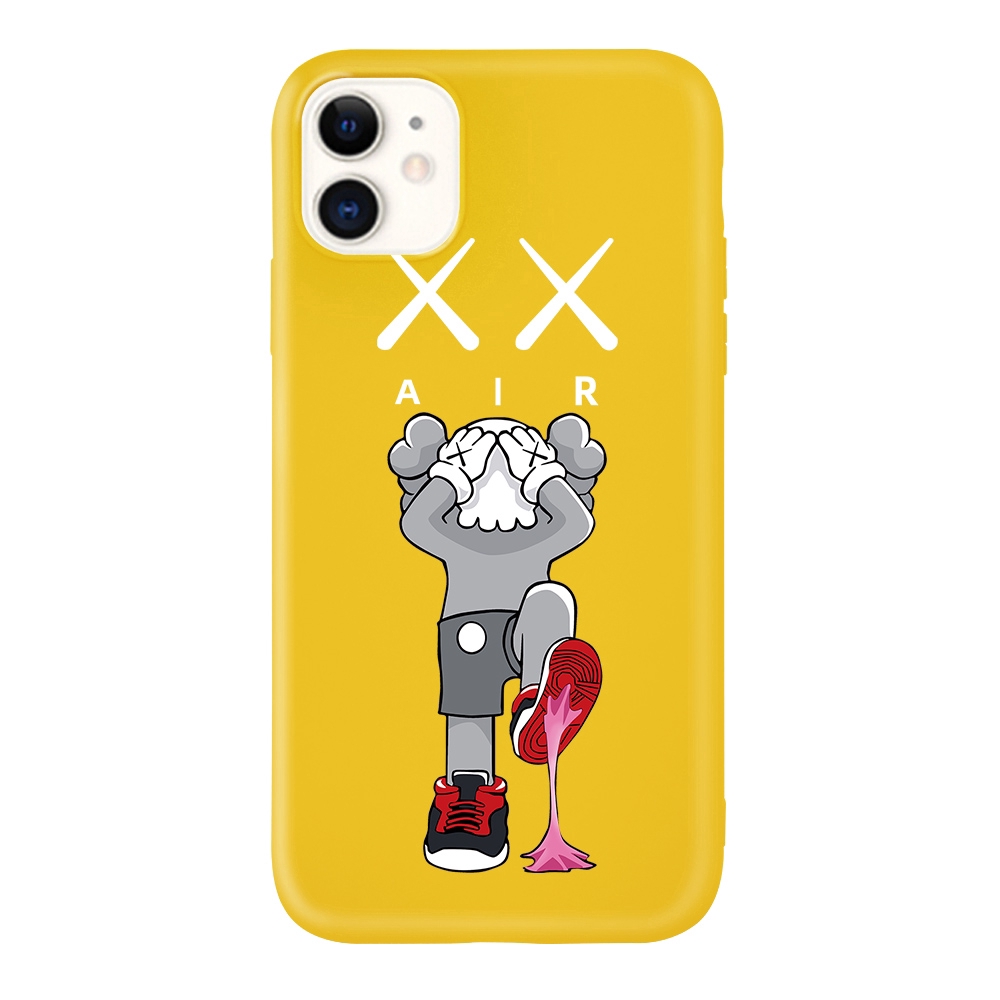 Ốp điện thoại silicone hình Kaws thời trang cho iPhone 11 11Pro 11ProMax 6 6s 7 8 X XS XR XSMAX | BigBuy360 - bigbuy360.vn
