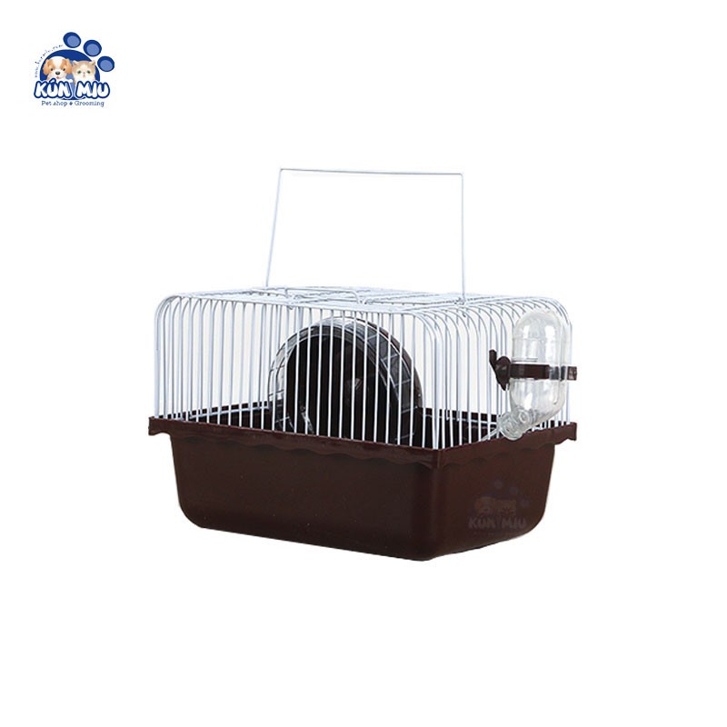 Lồng cho chuột hamster kèm phụ kiện - sz to 31x24x17cm